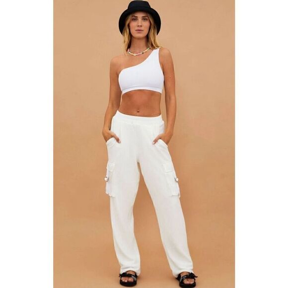 Beach Riot Women's Range Cargo Pants M Flawed - Picture 2 of 12